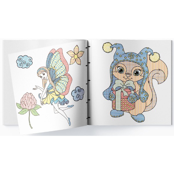 Фото - Раскраски Crystal Book лучшая водяная. Очаровательные друзья (9789669871114)